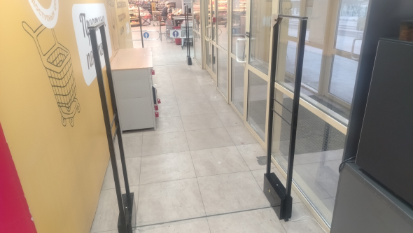 Гипермаркет Абсолют, г. Улан-Удэ, ул. Профсоюзная 44 - 2 прохода по 140 см