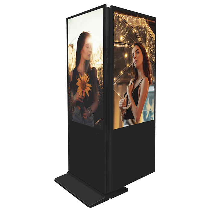 Информационный киоск Vormatic 49" Dual LCD Kiosk напольный уличный2