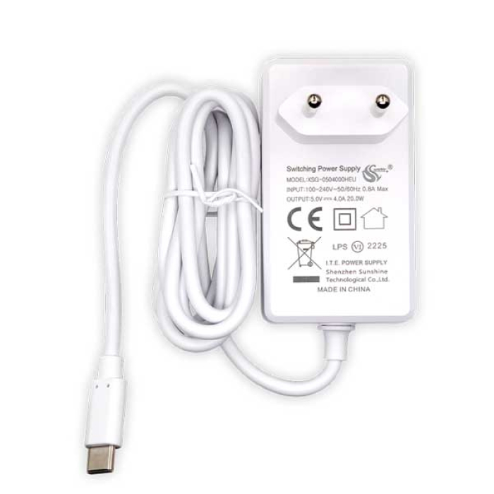 Блок питания для Orange Pi 5V/4A с кабелем usb type-C1