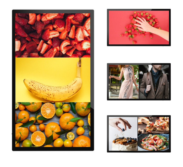 Рекламный экран Vormatic 75" LCD Display настенный внутренний1