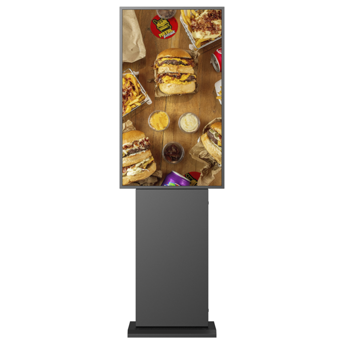 Рекламный экран Vormatic 43" LCD Ultra Slim Display напольный уличный2