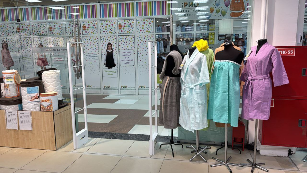 Магазин Zebra Home, г. Иваново, ТЦ РИО - 2 прохода по 140 см2