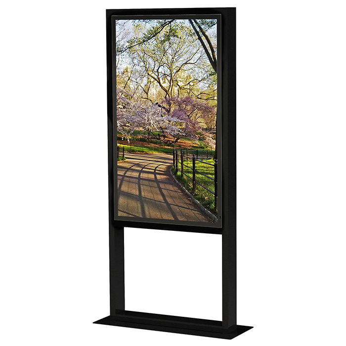 Информационный киоск Vormatic 85" Dual LCD Kiosk напольный уличный5